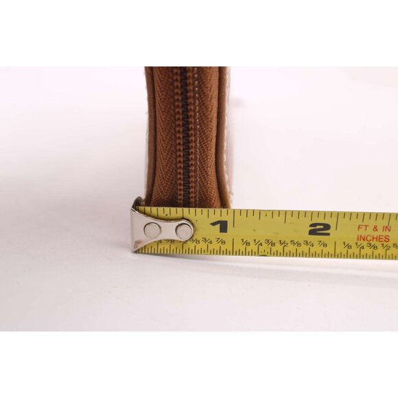 ROSETTI Brown Vegan Leather Zip Around Wallet Coin Purse Organizer Medium Vtg - Picture 7 of 7